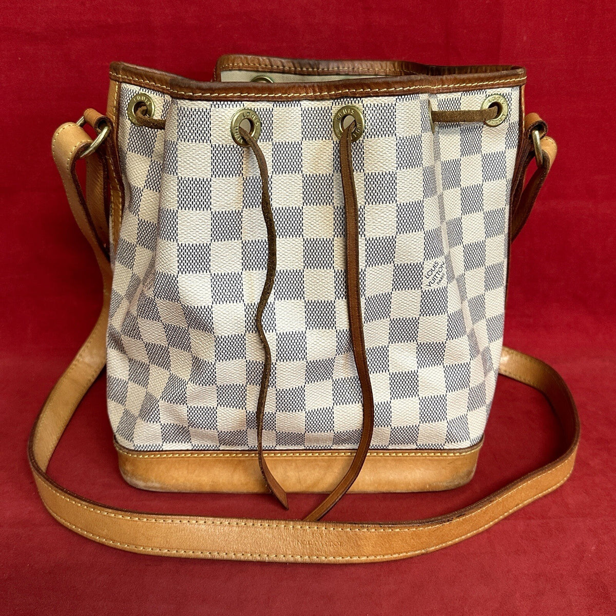 Louis Vuitton Noe BB Damier Azur Canvas Umhängetasche