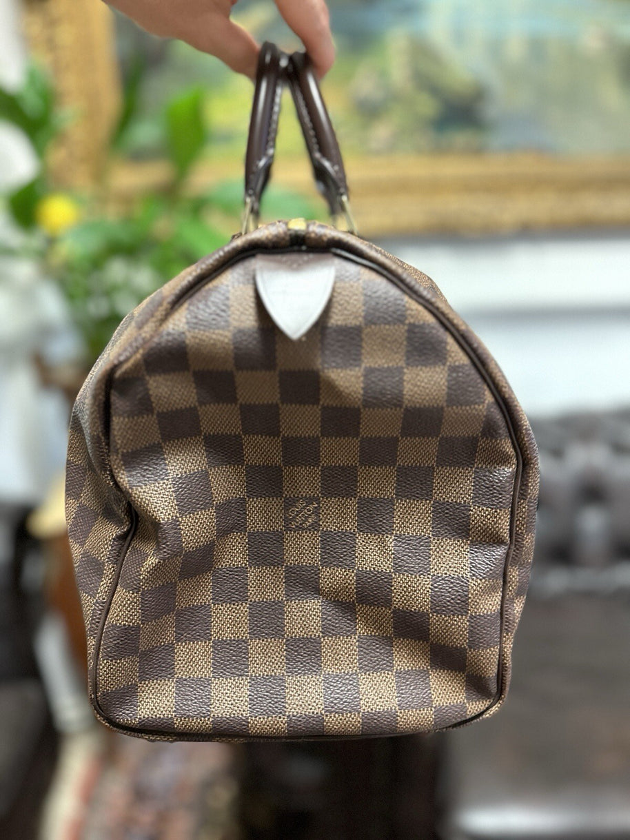 Louis Vuitton Speedy 35 Damier Ebene 2011 Top Zustand