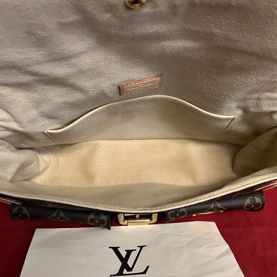 Louis Vuitton M40027 Hudson Tasche Monogram Canvas 2006 mit orig. Rechnung