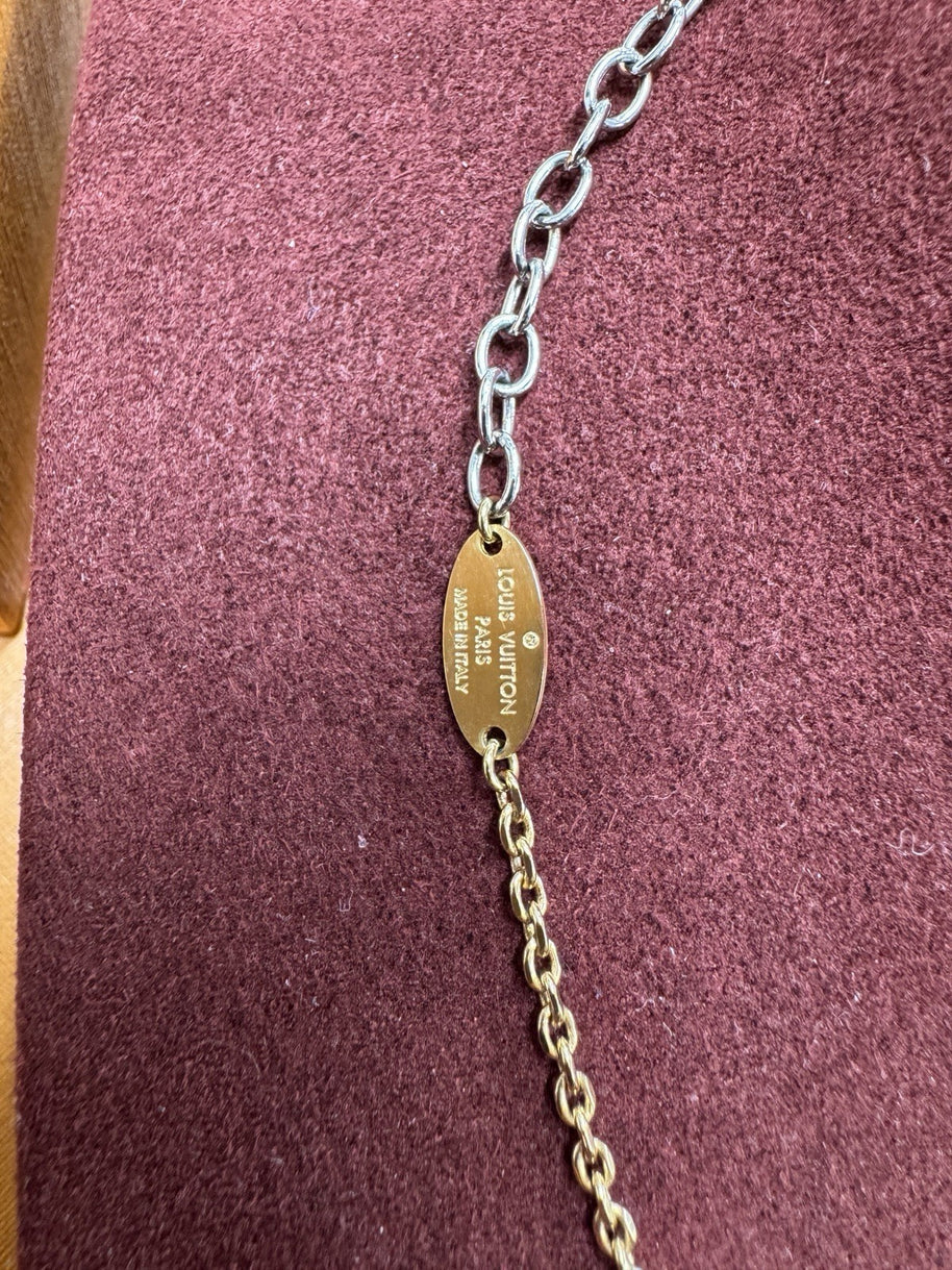 Louis Vuitton M68074 Logomania Bicolor Collier Halskette