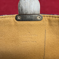 Louis Vuitton Pochette Accessoires Denim/Jeans Clutch Monogram 2006