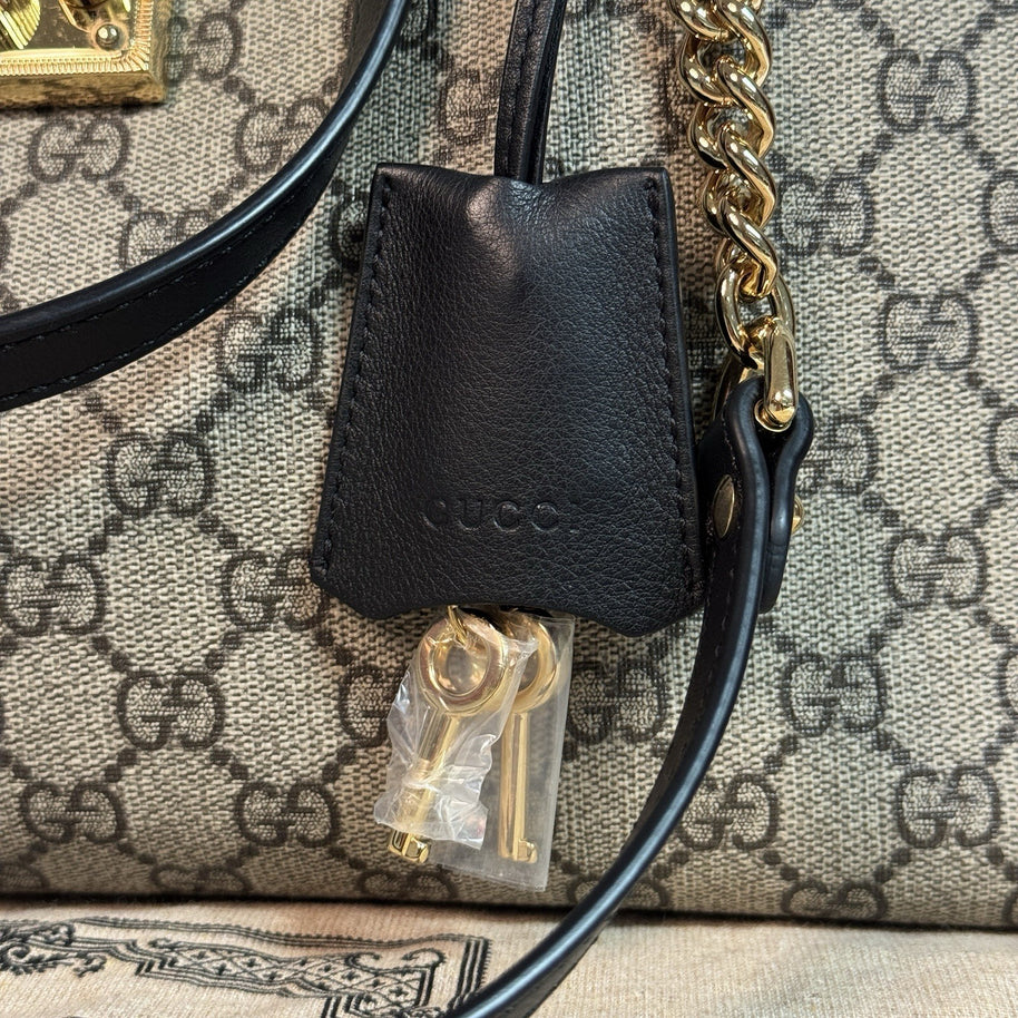 Gucci Padlock Shopper großes Modell (35cm) NP. 2.200€ GG Supreme TOP ZUSTAND
