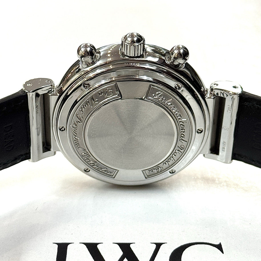 IWC Da Vinci Edelstahl 41.5mm Automatik Ewiger Kalender IW375803 Fullset 2006