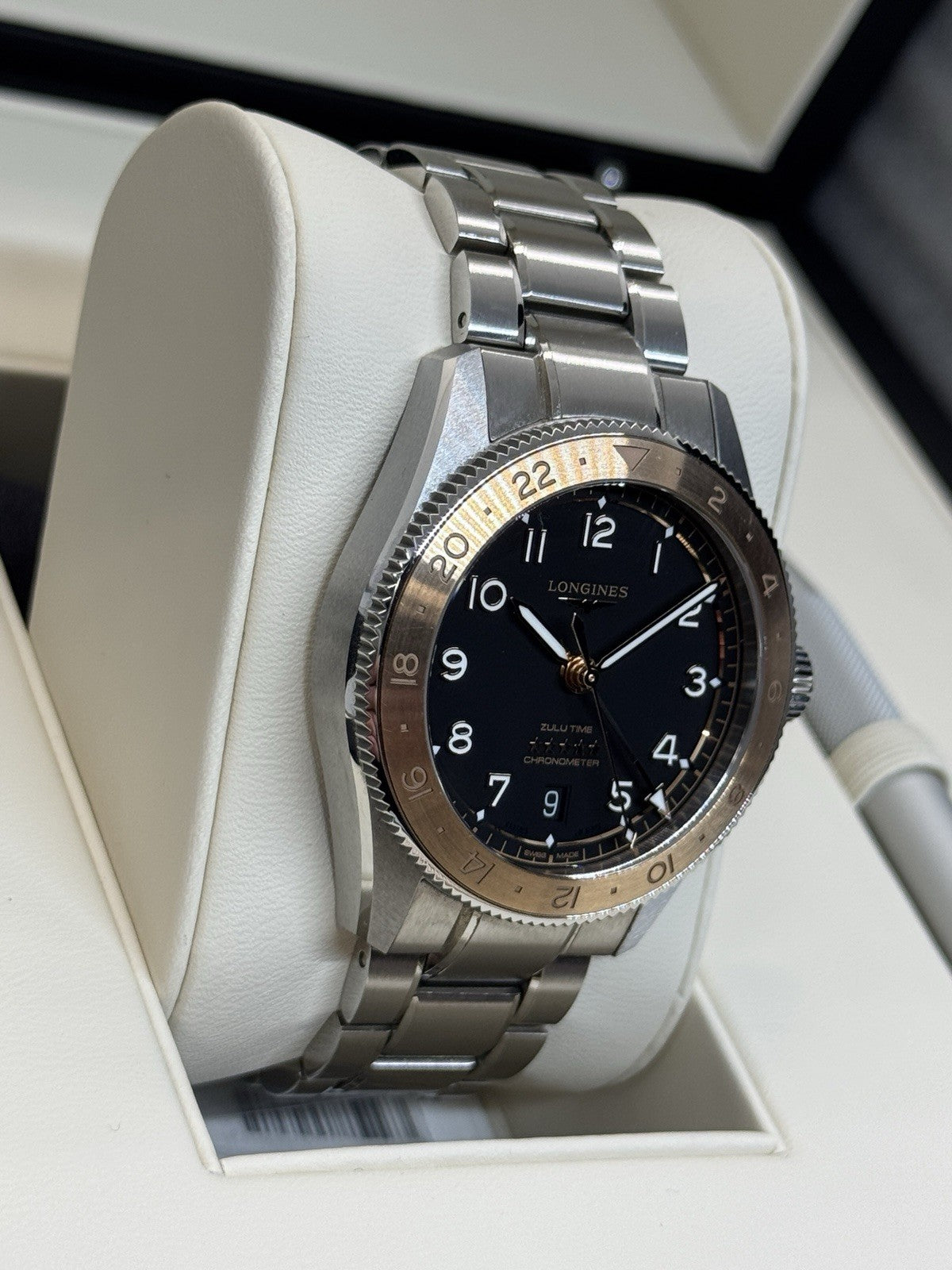 Longines Spirit Zulu Time 1925 39mm Roségold 100 Years Special Ed. L3.803.5.53.6