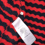 Gucci Wollmantel Damen Cardigan Strickjacke Rot & Dunkelblau Gr. XS NP: 2800€