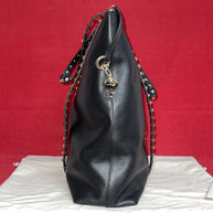Valentino Garavani Rockstud Double Handle Bag Schwarz Damen Handtasche Shopper