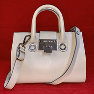 Jimmy Choo Riley Small Damen Handtasche/Schultertasche Grau/Anthrazit