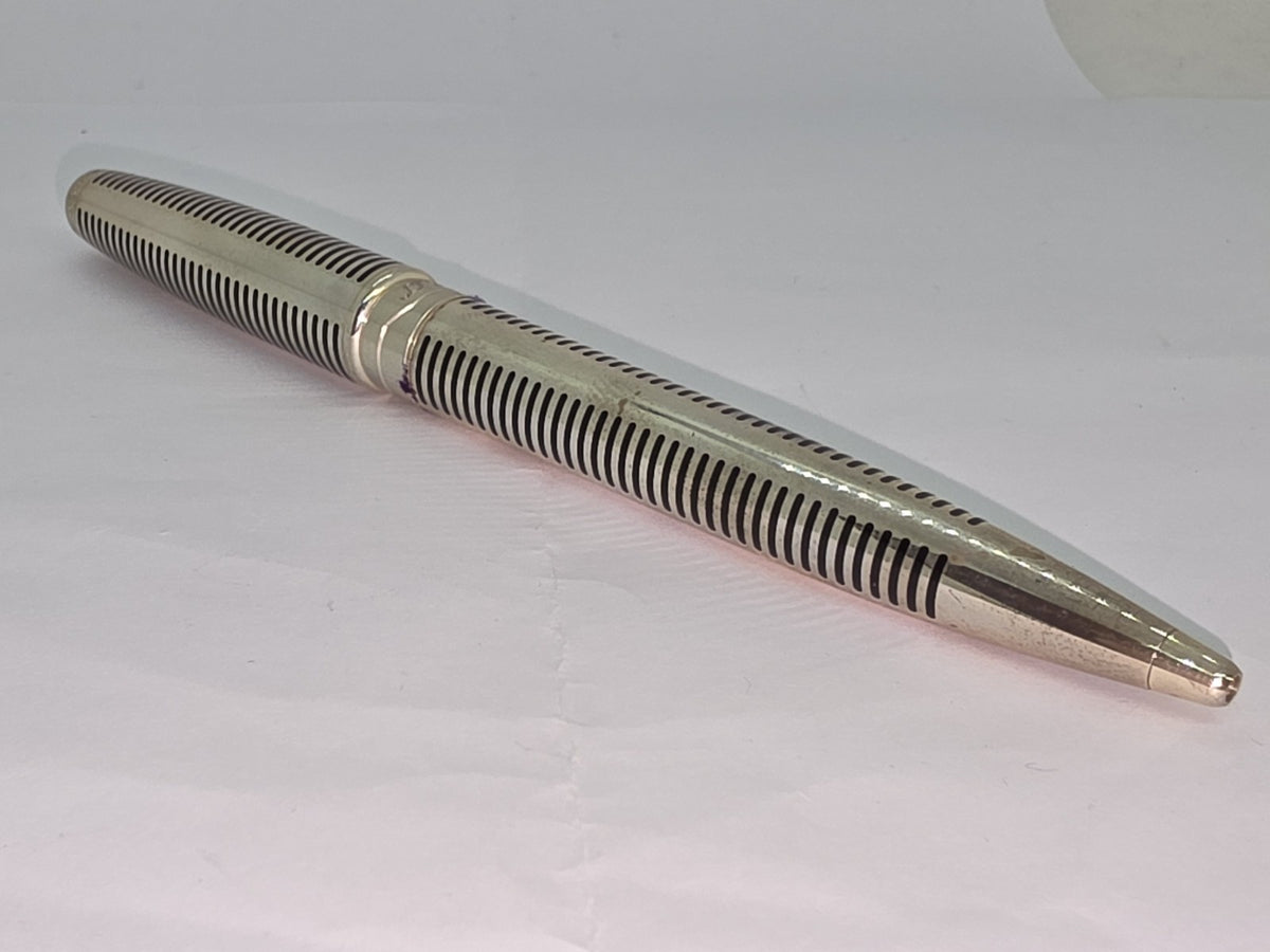 ST Dupont Olympio Laque De Chine Sterling Silver Large Ball Point 485100