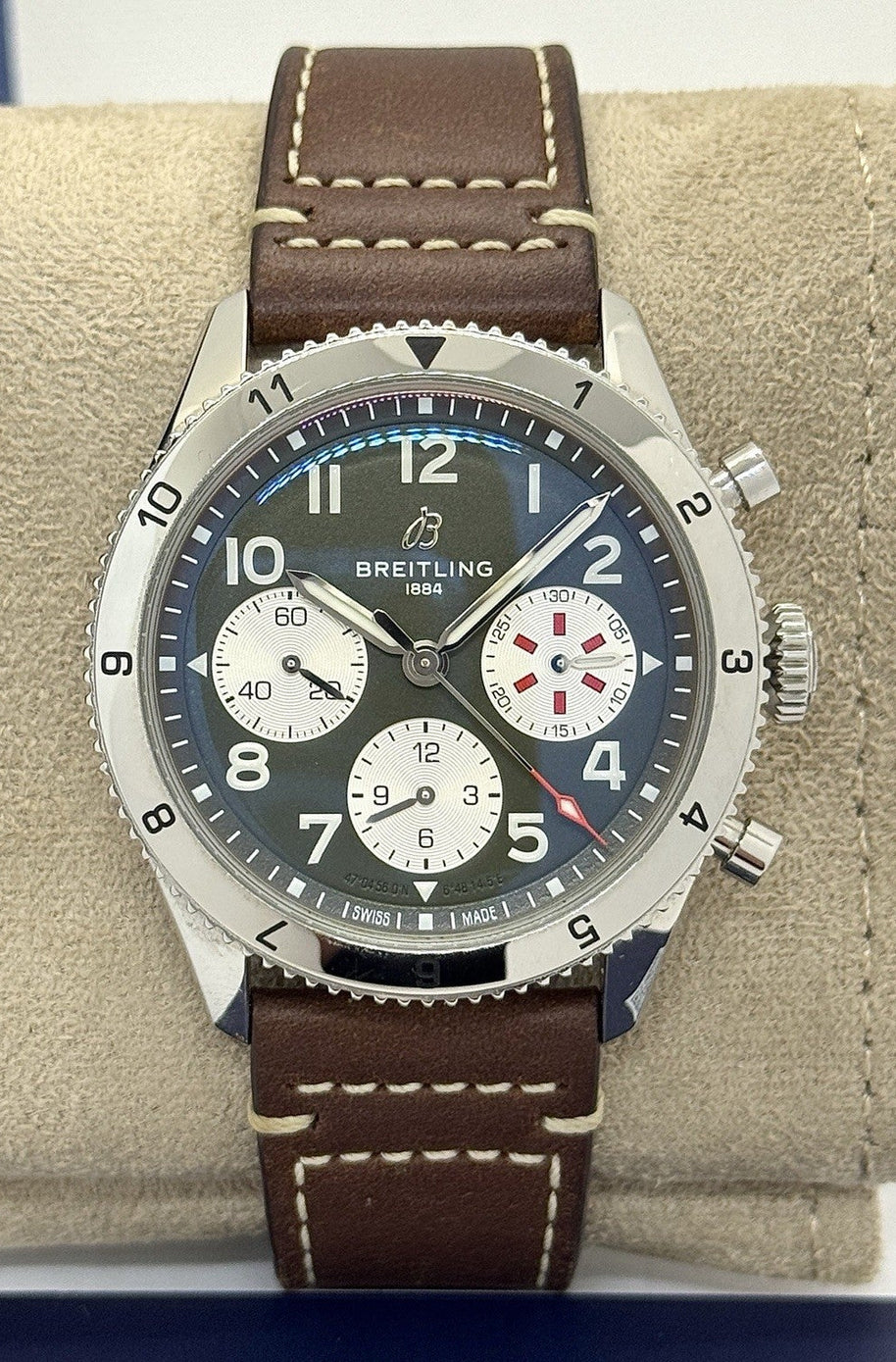 BREITLING CLASSIC AVI CHRONOGRAPH 42 CURTISS WARHAWK A233802A1L1X1