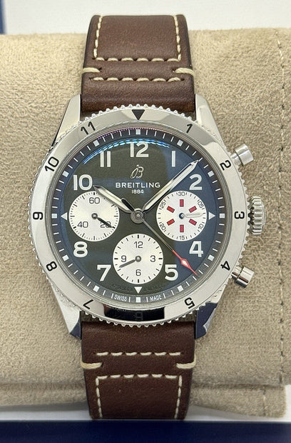 BREITLING CLASSIC AVI CHRONOGRAPH 42 CURTISS WARHAWK A233802A1L1X1