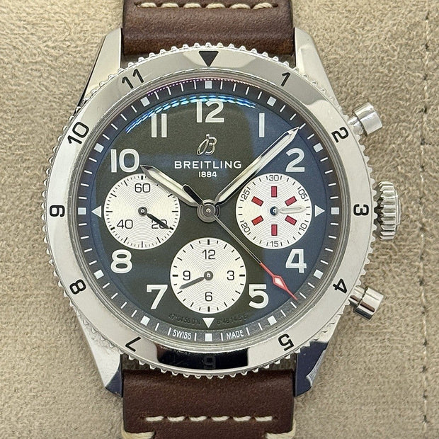 BREITLING CLASSIC AVI CHRONOGRAPH 42 CURTISS WARHAWK A233802A1L1X1