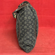 Louis Vuitton Manon MM Mini Lin Monogram Damen Schultertasche Hobo Bag
