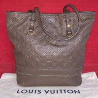 Louis Vuitton M40516 Citadine PM Monogram Empreinte Taupe Damen Handtasche 2012