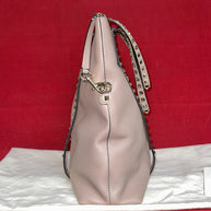 Valentino Garavani Rockstud Double Handle Bag Poudre Damen Handtasche Shopper