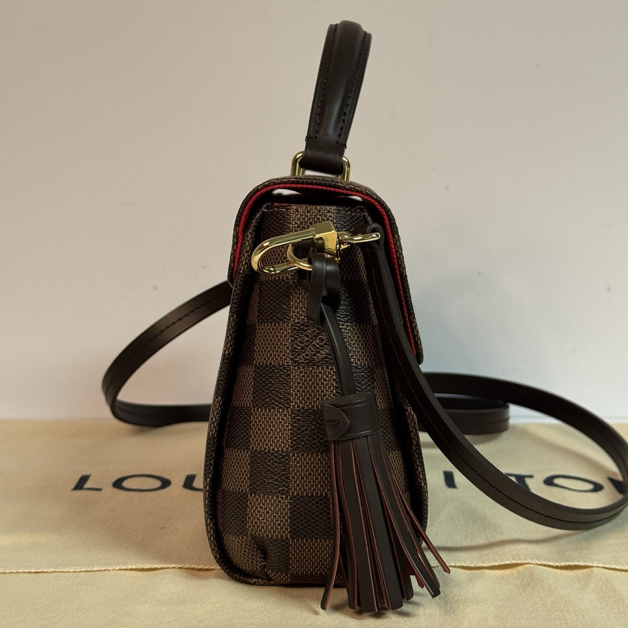 Louis Vuitton N53000 Croisette Damier Ebene Umhängetasche Rechnung 2022 wie NEU
