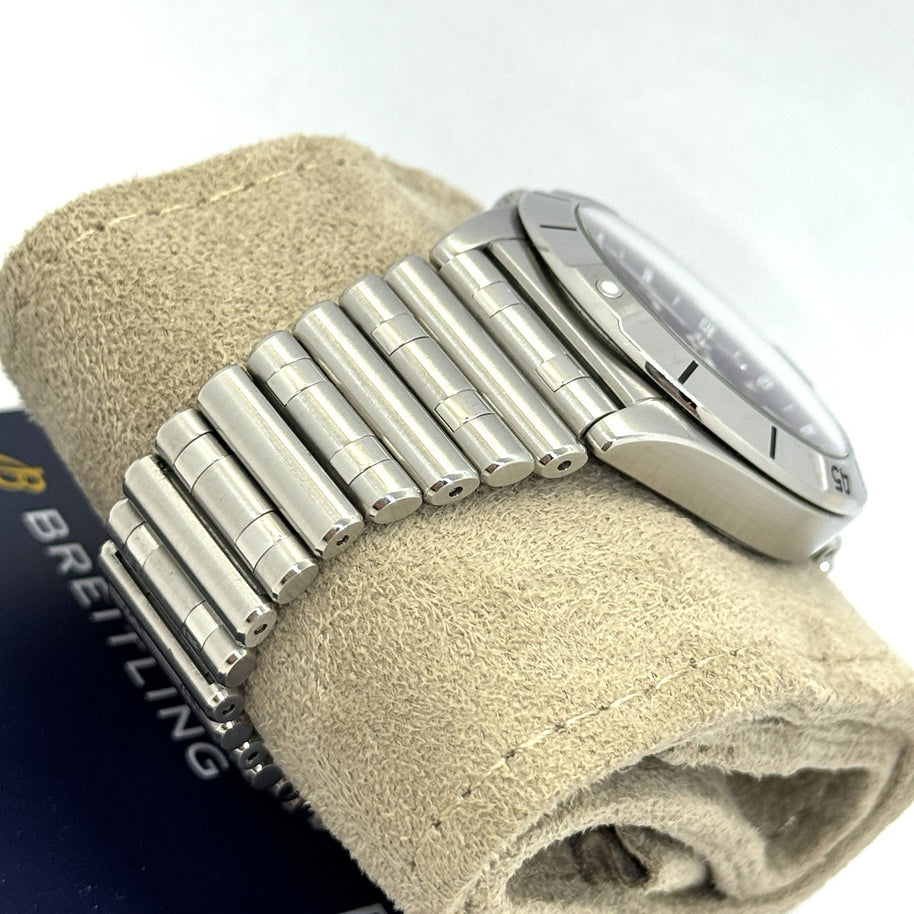 Breitling Chronomat Automatic GMT 40 Blau 2024 Fullset A32398101C1A1