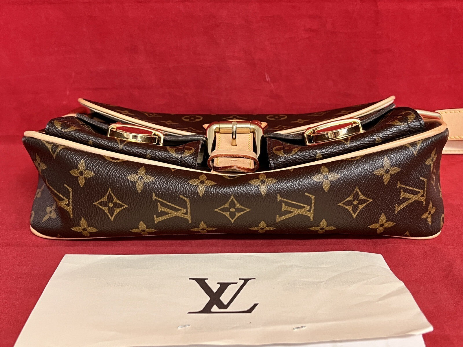 Louis Vuitton M40027 Hudson Tasche Monogram Canvas 2006 mit orig. Rechnung