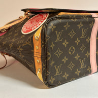 Louis Vuitton Summer Trunk Monogram Neverfull MM Tote Bag M41390