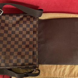 Louis Vuitton District PM Damier Ebene Messenger Umhängetasche 2013