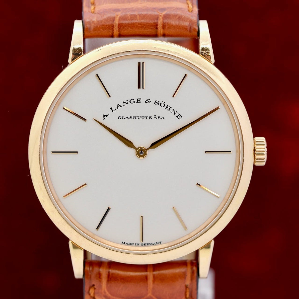 A. Lange & Söhne Saxonia Thin 201.033 Rosegold