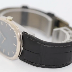 Patek Philippe Golden Ellipse d’Or Ref. 3848 Weißgold Blaues Zifferblatt 1970er