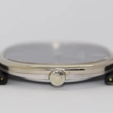Patek Philippe Golden Ellipse d’Or Ref. 3848 Weißgold Blaues Zifferblatt 1970er