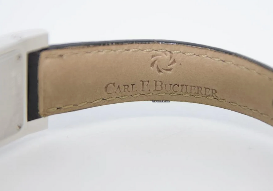 Carl F. Bucherer Pathos 18 Karat Weißgold Damenuhr Ref. 125-004