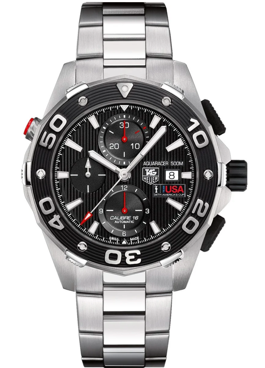 TAG Heuer Aquaracer 500M Chronograph 500M USA America´s Cup