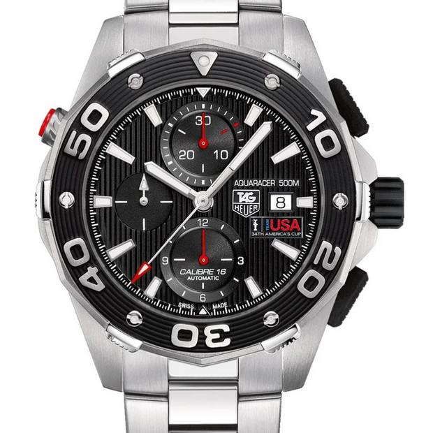 TAG Heuer Aquaracer 500M Chronograph 500M USA America´s Cup