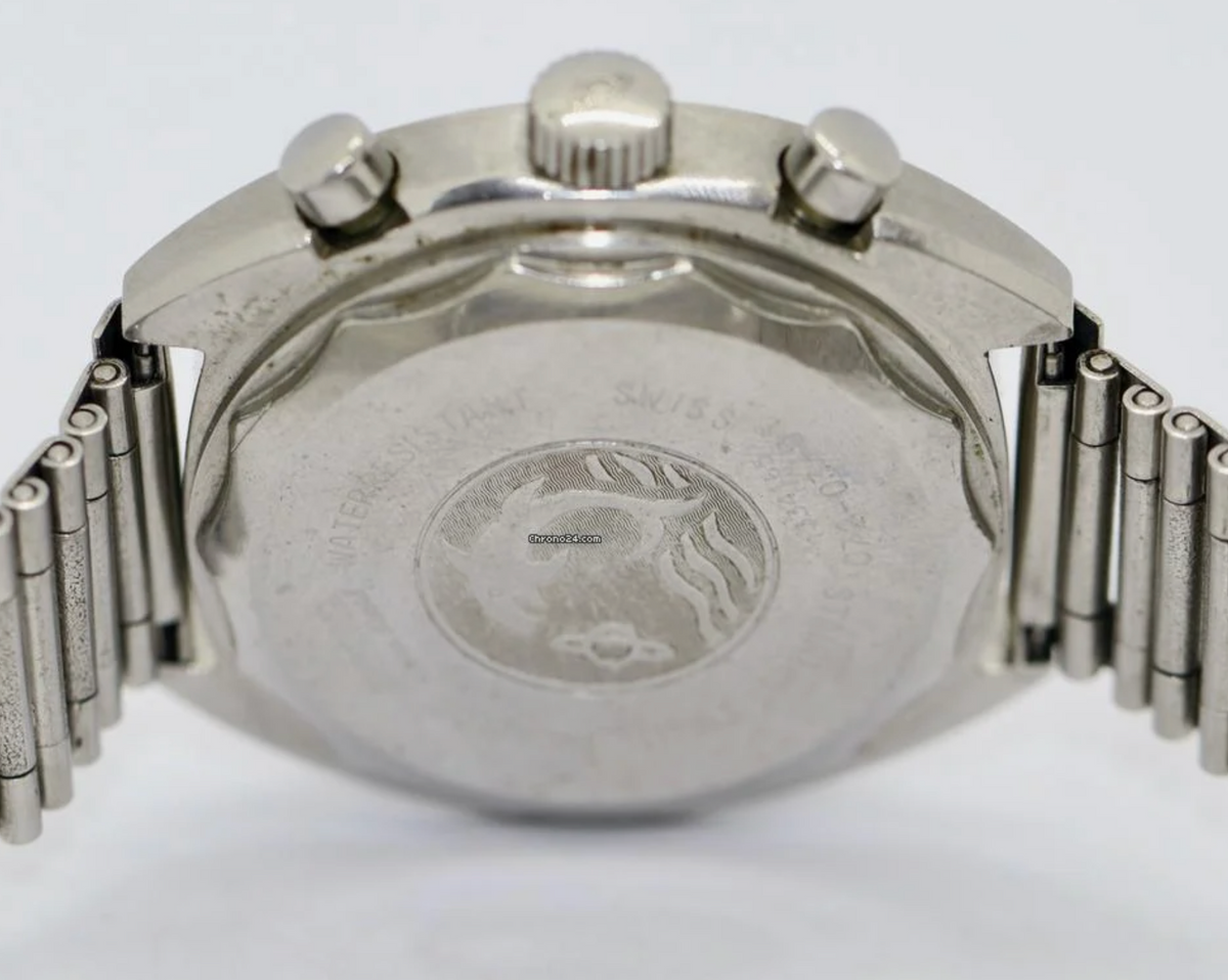 Enicar Vintage Armbanduhr Chronograph Valjoux