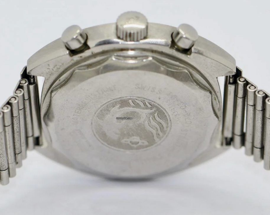 Enicar Vintage Armbanduhr Chronograph Valjoux