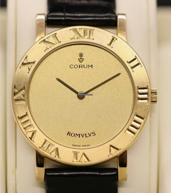 Corum Romvlvs Romulus 18K Gold 35mm Referenz 50.701.56