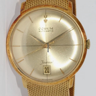 Corum Journal Vintage Armbanduhr 18 Karat Gold Automatic ESZEHA