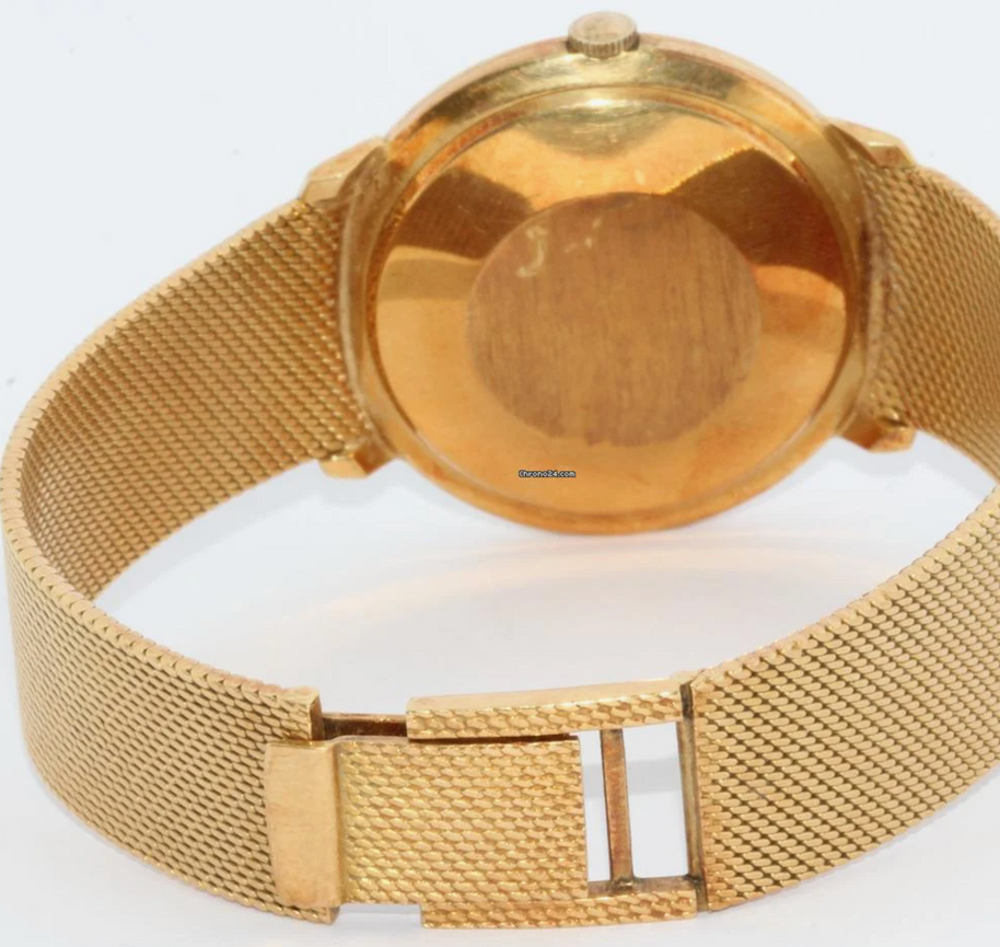 Corum Journal Vintage Armbanduhr 18 Karat Gold Automatic ESZEHA