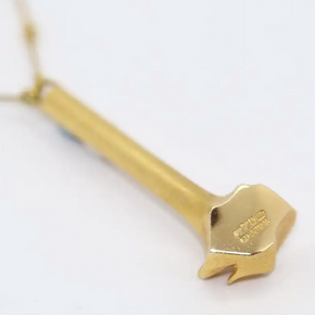 Lapponia Collier aus 14K Gold mit Perlen – Design Björn Weckström 1978