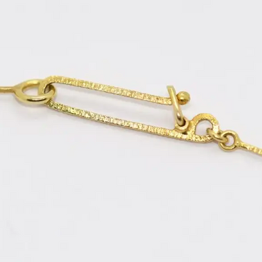 Lapponia Collier aus 14K Gold mit Perlen – Design Björn Weckström 1978