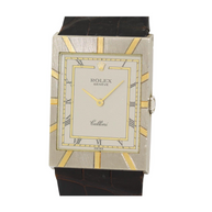 Rolex Cellini 5029 Weißgold & Gelbgold Vintage Damenuhr