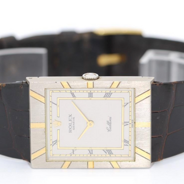 Rolex Cellini 5029 Weißgold & Gelbgold Vintage Damenuhr