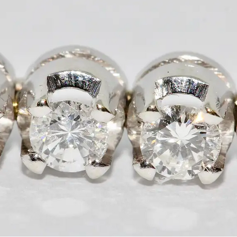 Tennisarmband aus 18 Karat Weißgold mit 41 Diamanten, ca. 4 Karat