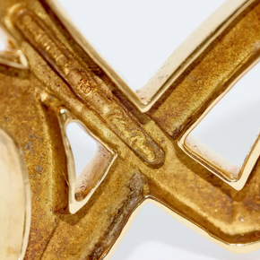 Tiffany & Co. Paloma Picasso Armreif „Love & Kisses XO“ aus 18 Karat Gelbgold