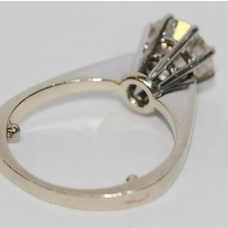 2.00 ct Solitärring aus 14 Karat Gelbgold Diamant – Internally Flawless