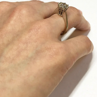 2.00 ct Solitärring aus 14 Karat Gelbgold Diamant – Internally Flawless