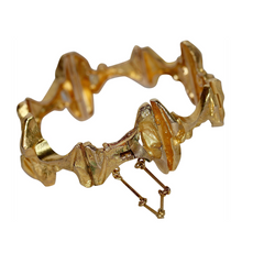 Lapponia Armreif aus 14 Karat Gold – Design Björn Weckström, 1973
