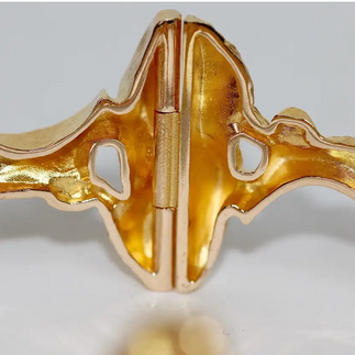 Lapponia Armreif aus 14 Karat Gold – Design Björn Weckström, 1973