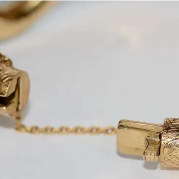 Prächtiger Schlangen-Reif Gelbgold mit Türkisen, Rubinen und Diamanten – um 1900