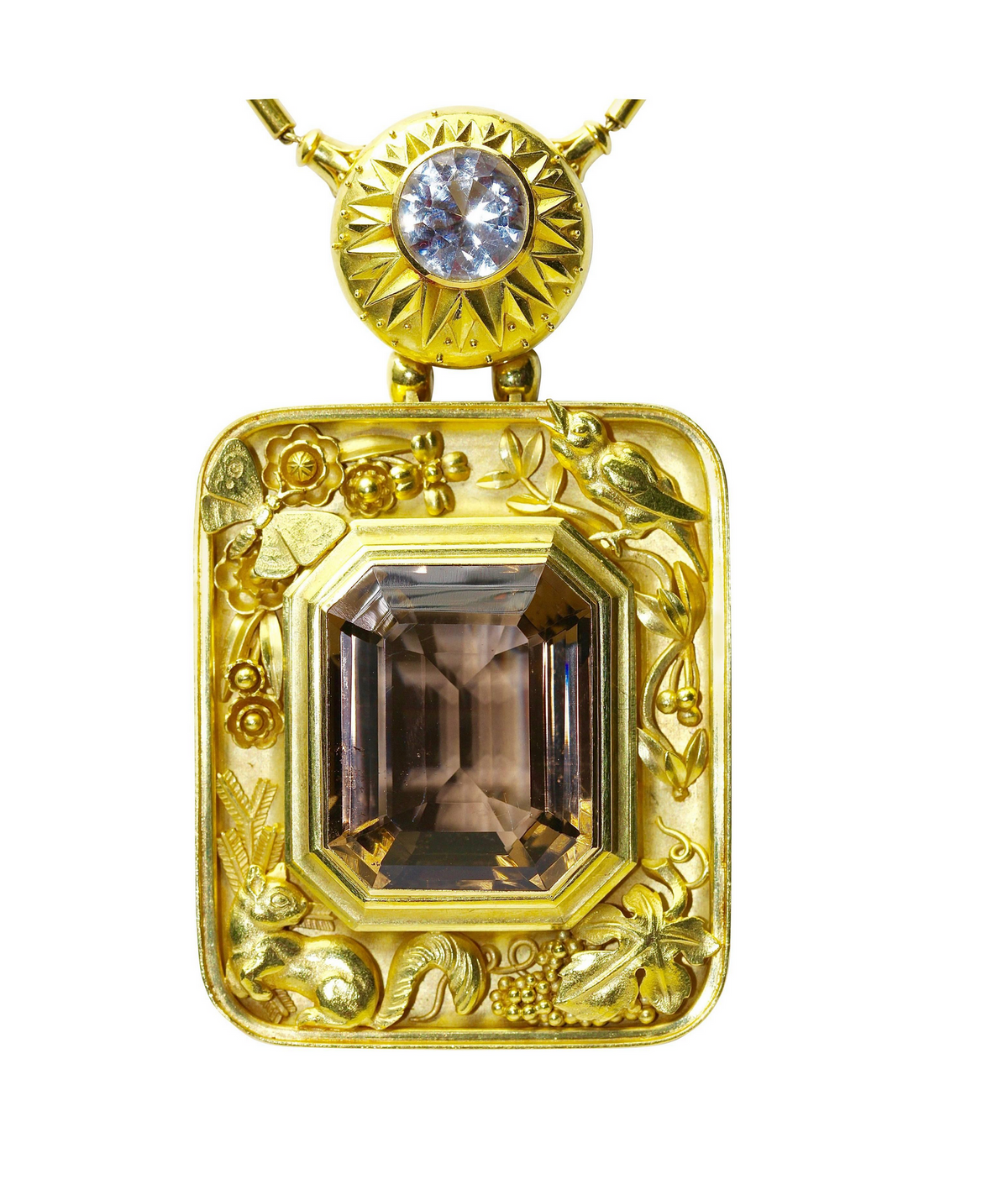 Historisches Gold Collier von Max Esser & Hans Markl, Berlin 1944