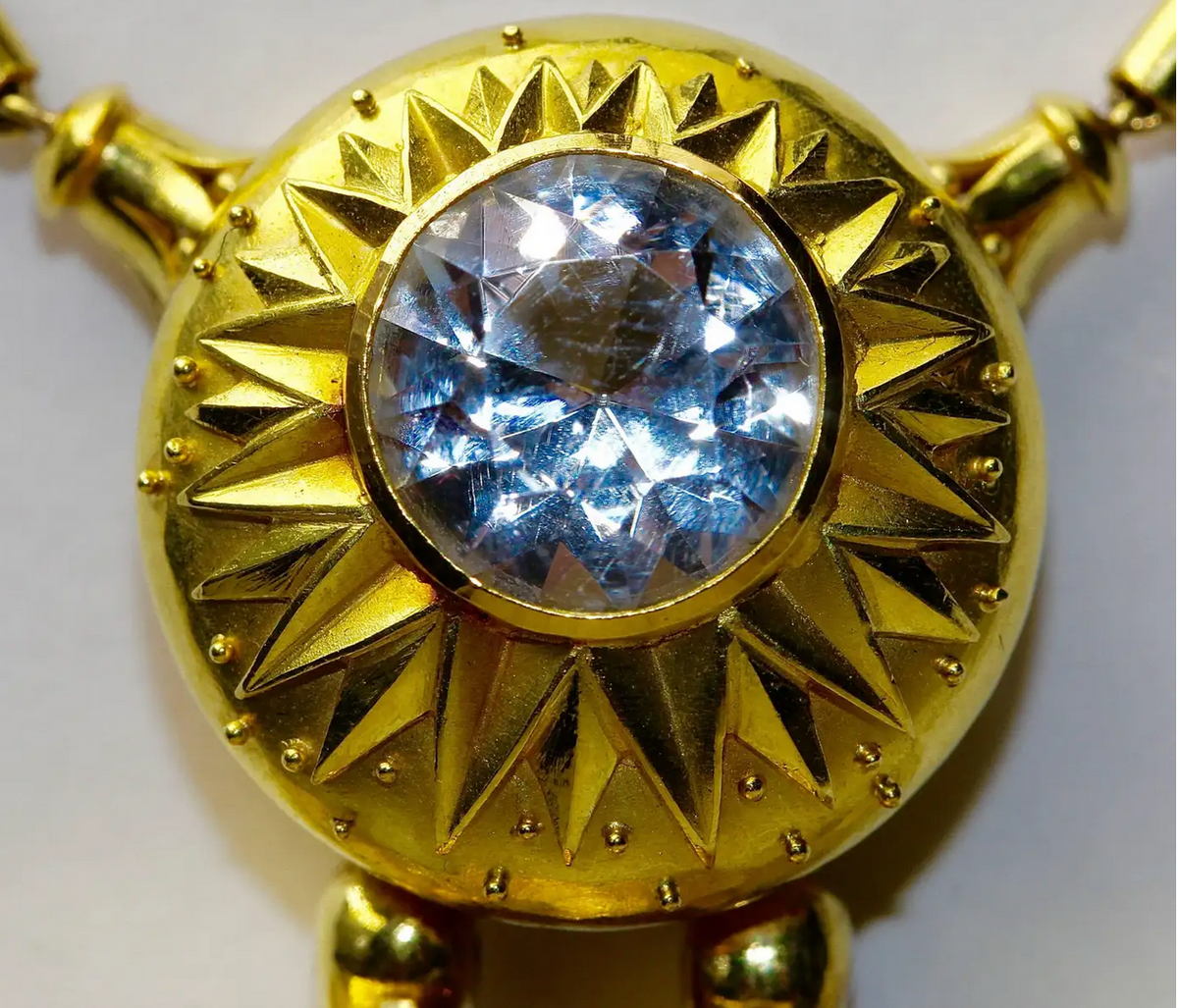 Historisches Gold Collier von Max Esser & Hans Markl, Berlin 1944