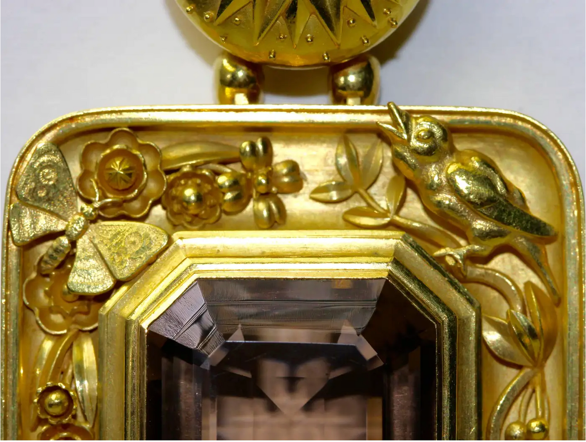 Historisches Gold Collier von Max Esser & Hans Markl, Berlin 1944