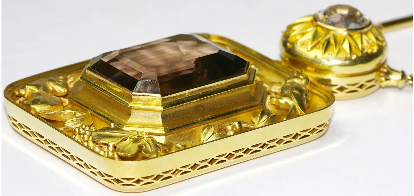 Historisches Gold Collier von Max Esser & Hans Markl, Berlin 1944