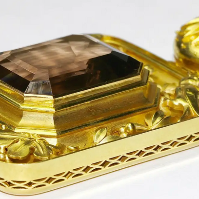 Historisches Gold Collier von Max Esser & Hans Markl, Berlin 1944